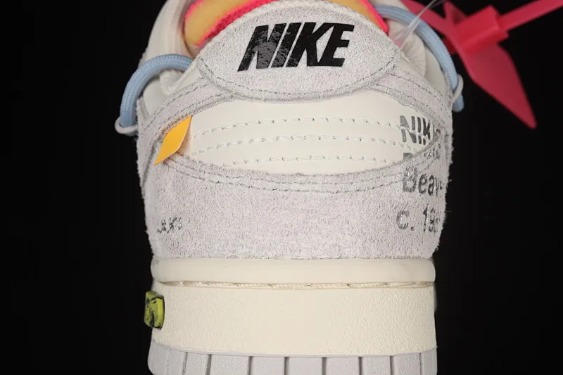 All categories Nk SB Dunk Series Nk SB Dunk Low low-top sneakers J version OF x Nk Dunk Low "12 of 50" OW suede SB smashed backboard fashion casual sneakers DJ0950-113